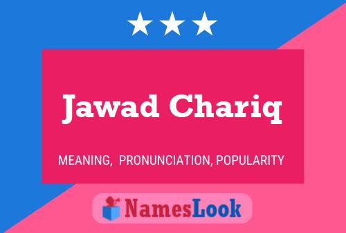 ملصق اسم Jawad Chariq