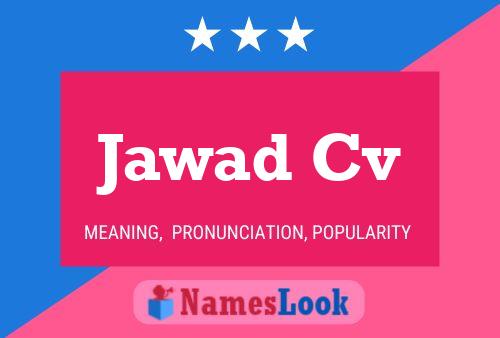 ملصق اسم Jawad Cv