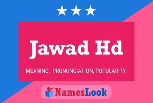 ملصق اسم Jawad Hd