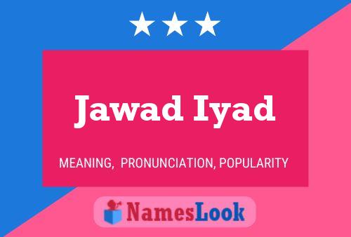 ملصق اسم Jawad Iyad