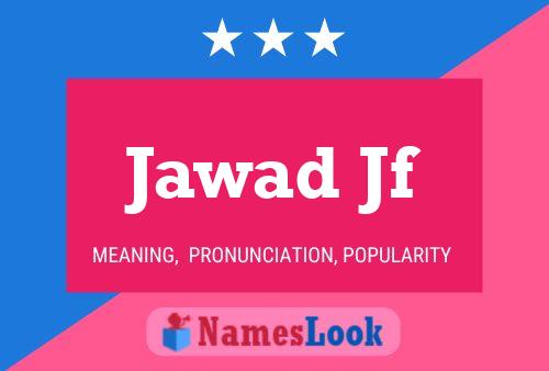 ملصق اسم Jawad Jf