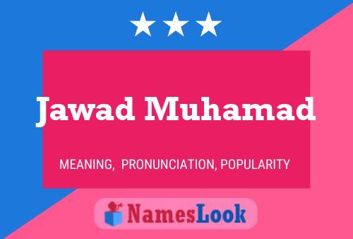 ملصق اسم Jawad Muhamad