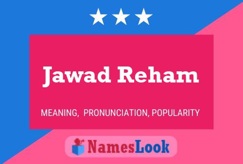 ملصق اسم Jawad Reham