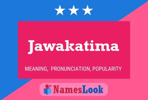 ملصق اسم Jawakatima