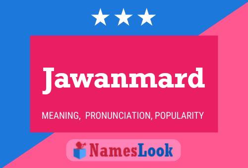 ملصق اسم Jawanmard