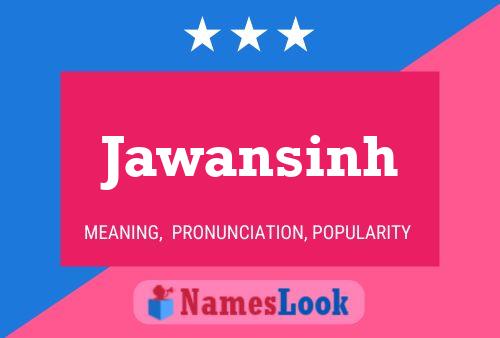 ملصق اسم Jawansinh