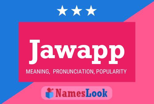 ملصق اسم Jawapp