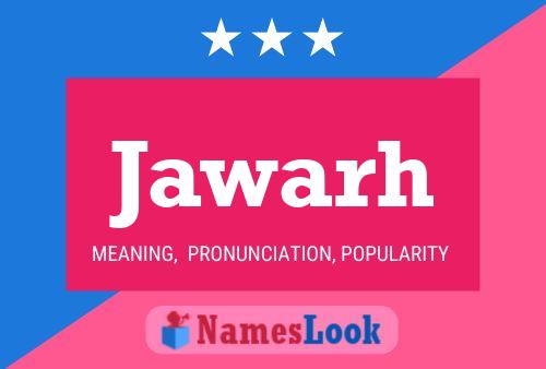 ملصق اسم Jawarh