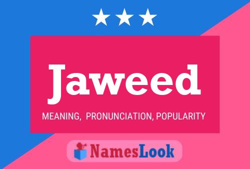 ملصق اسم Jaweed