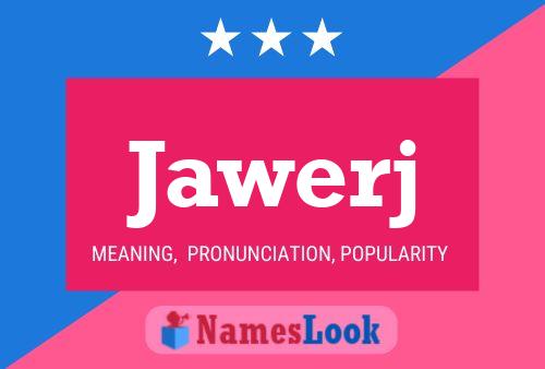 ملصق اسم Jawerj