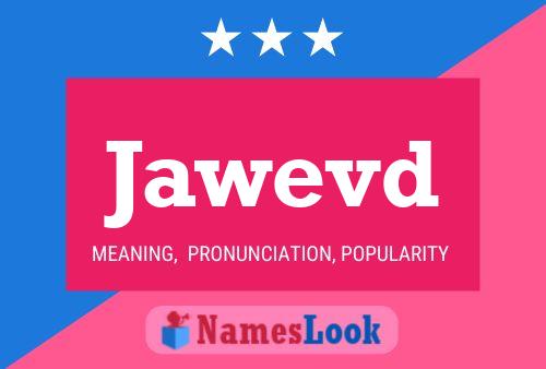 ملصق اسم Jawevd