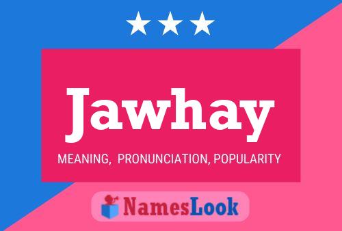 ملصق اسم Jawhay