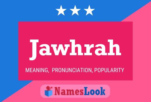 ملصق اسم Jawhrah