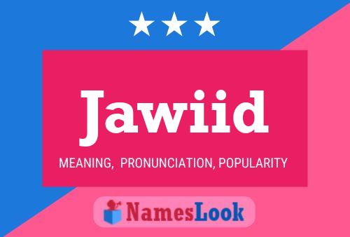 ملصق اسم Jawiid