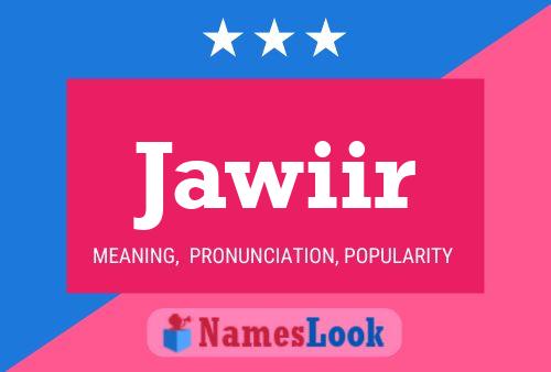 ملصق اسم Jawiir