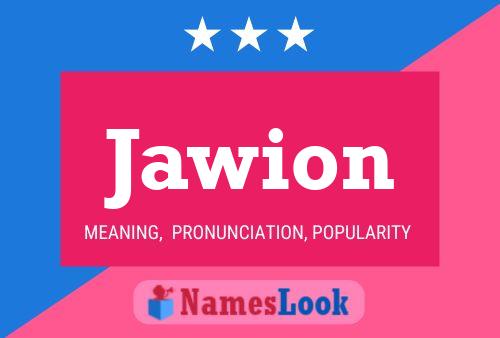 ملصق اسم Jawion