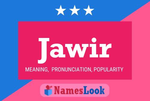 ملصق اسم Jawir