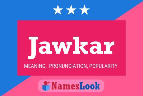 ملصق اسم Jawkar