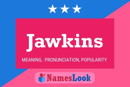 ملصق اسم Jawkins