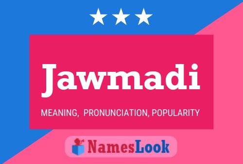 ملصق اسم Jawmadi