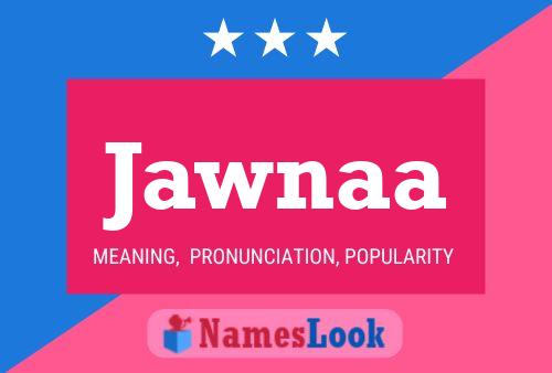 ملصق اسم Jawnaa