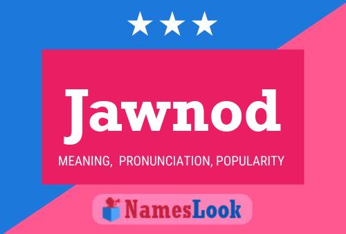 ملصق اسم Jawnod