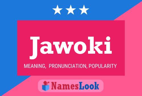 ملصق اسم Jawoki