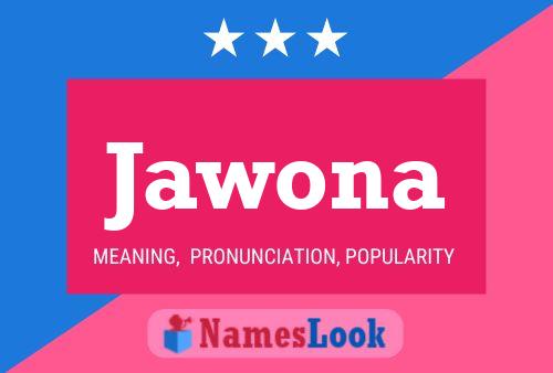 ملصق اسم Jawona