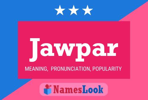 ملصق اسم Jawpar