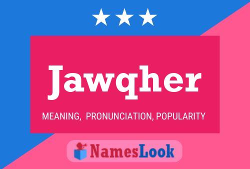 ملصق اسم Jawqher