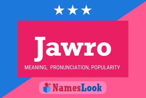 ملصق اسم Jawro