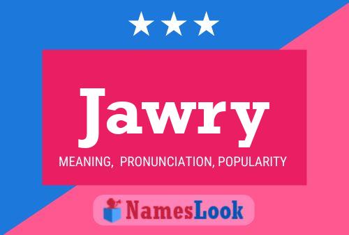 ملصق اسم Jawry