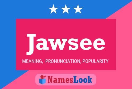 ملصق اسم Jawsee