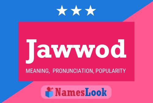 ملصق اسم Jawwod