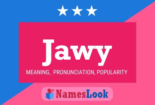 ملصق اسم Jawy