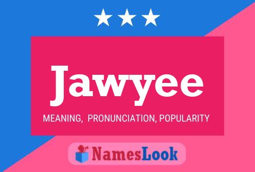 ملصق اسم Jawyee