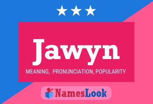 ملصق اسم Jawyn