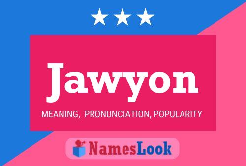 ملصق اسم Jawyon