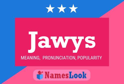 ملصق اسم Jawys