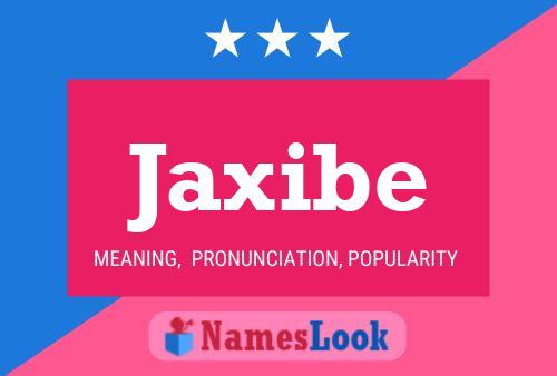 ملصق اسم Jaxibe