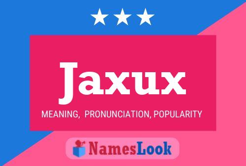 ملصق اسم Jaxux