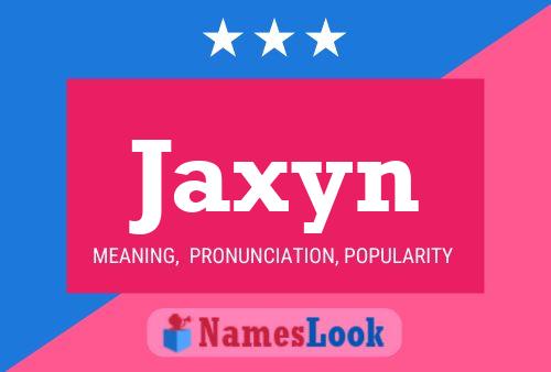 ملصق اسم Jaxyn