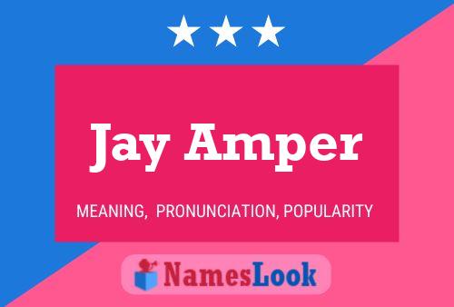 ملصق اسم Jay Amper