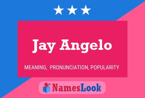 ملصق اسم Jay Angelo