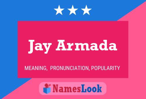 ملصق اسم Jay Armada