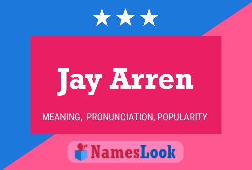 ملصق اسم Jay Arren