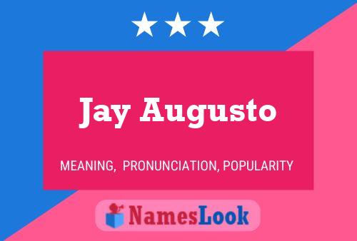 ملصق اسم Jay Augusto