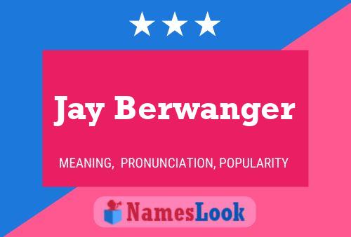 ملصق اسم Jay Berwanger