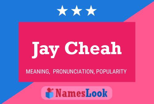 ملصق اسم Jay Cheah