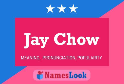 ملصق اسم Jay Chow